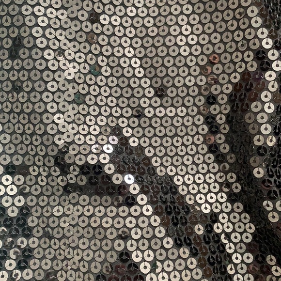 POLECI size 4 black sequined cocktail dress with bows in excellent condition - Picture 7 of 9